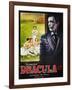 Blood for Dracula, (aka Andy Warhol's Dracula), Udo Kier on French Poster Art, 1974-null-Framed Art Print