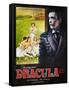 Blood for Dracula, (aka Andy Warhol's Dracula), Udo Kier on French Poster Art, 1974-null-Framed Stretched Canvas