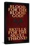 Blood For The Blood God-null-Stretched Canvas