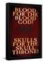 Blood For The Blood God-null-Framed Stretched Canvas