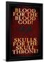 Blood For The Blood God-null-Framed Poster