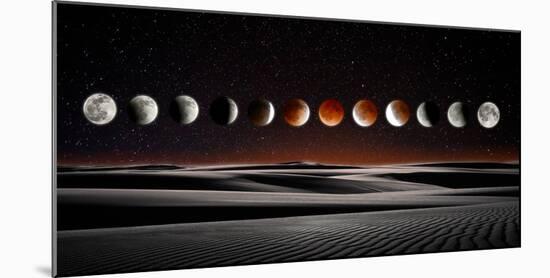 Blood Moon Eclipse-Dale O’Dell-Mounted Photographic Print