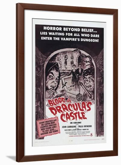 Blood of Dracula's Castle-null-Framed Art Print