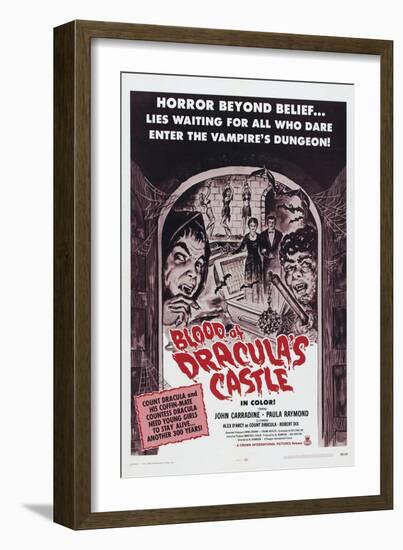 Blood of Dracula's Castle-null-Framed Art Print