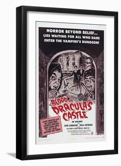 Blood of Dracula's Castle-null-Framed Art Print