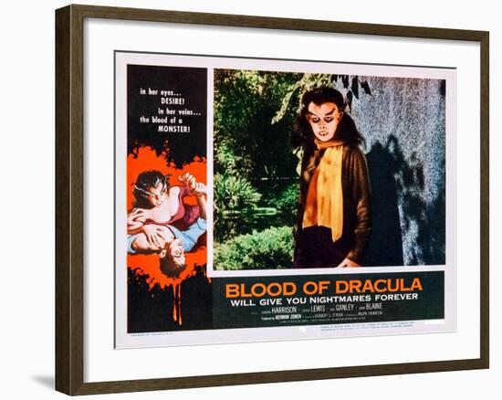 Blood of Dracula-null-Framed Art Print