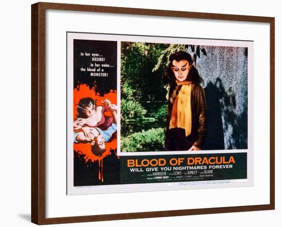 Blood of Dracula-null-Framed Art Print