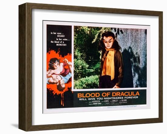 Blood of Dracula-null-Framed Art Print