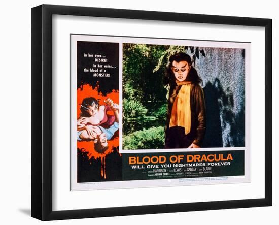 Blood of Dracula-null-Framed Art Print