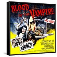 Blood of the Vampire, 1958-null-Framed Stretched Canvas