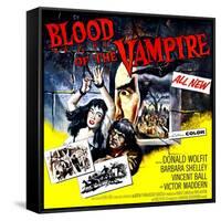 Blood of the Vampire, 1958-null-Framed Stretched Canvas