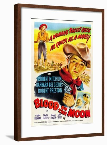 Blood on the Moon-null-Framed Art Print