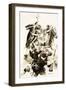 Blood on the Prairie-Don Lawrence-Framed Giclee Print