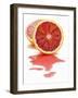 Blood Orange, Halved-Shawn Hempel-Framed Photographic Print