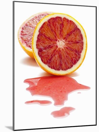 Blood Orange, Halved-Shawn Hempel-Mounted Photographic Print