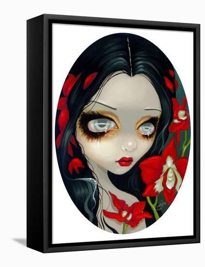 Blood Orchid-Jasmine Becket-Griffith-Framed Stretched Canvas