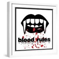 Blood Rules-Erin Clark-Framed Giclee Print