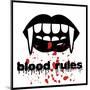 Blood Rules-Erin Clark-Mounted Premium Giclee Print