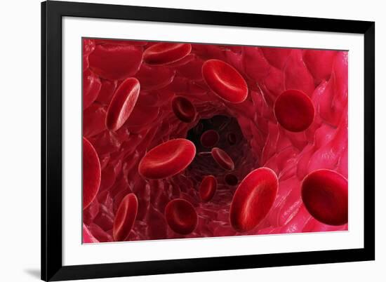 Blood Vessel, Artwork-David Mack-Framed Photographic Print