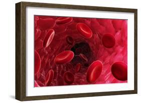Blood Vessel, Artwork-David Mack-Framed Photographic Print