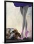 Bloodhound and Ballet Dancer-Fab Funky-Framed Art Print