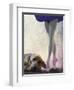 Bloodhound and Ballet Dancer-Fab Funky-Framed Art Print