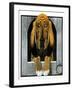 Bloodhound in Doghouse-Paul Bransom-Framed Giclee Print