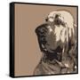 Bloodhound-Emily Burrowes-Framed Stretched Canvas