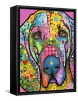 Bloodhound-Dean Russo-Framed Stretched Canvas