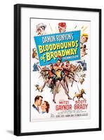 Bloodhounds of Broadway-null-Framed Art Print