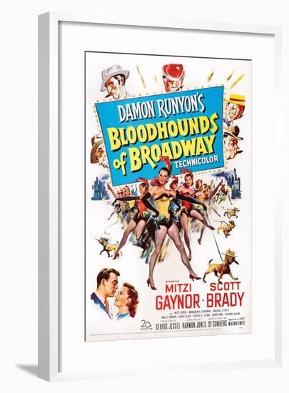 Bloodhounds of Broadway-null-Framed Art Print