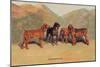 Bloodhounds-Thomas Ivester Llyod-Mounted Art Print