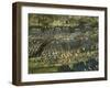 Bloody Clash Between Two Armies-null-Framed Giclee Print