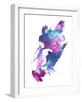 Bloody Fight-Robert Farkas-Framed Art Print