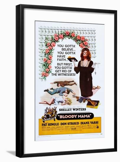 Bloody Mama-null-Framed Art Print