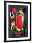 Bloody Mary, 2017-Yuliya Drobova-Framed Giclee Print