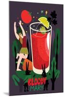 Bloody Mary, 2017-Yuliya Drobova-Mounted Giclee Print