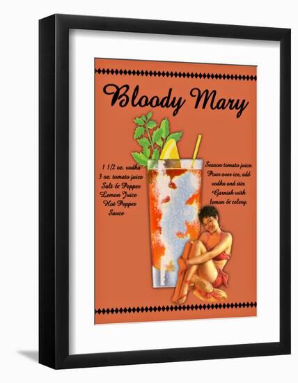 Bloody Mary Cocktail-null-Framed Giclee Print