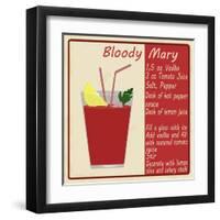 Bloody Mary Cocktail-radubalint-Framed Art Print