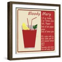 Bloody Mary Cocktail-radubalint-Framed Art Print