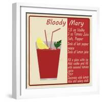 Bloody Mary Cocktail-radubalint-Framed Art Print