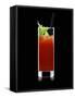 Bloody Mary with Straw-Walter Pfisterer-Framed Stretched Canvas