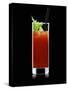 Bloody Mary with Straw-Walter Pfisterer-Stretched Canvas