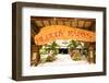 Bloody Marys Restaurant, Bora Bora, Society Islands, French Polynesia-null-Framed Photographic Print