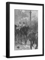 'Bloody Sunday', London, 1887 (1906)-WB Waller-Framed Giclee Print