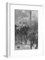 'Bloody Sunday', London, 1887 (1906)-WB Waller-Framed Giclee Print