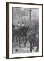 'Bloody Sunday', London, 1887 (1906)-WB Waller-Framed Giclee Print