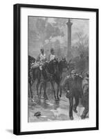 'Bloody Sunday', London, 1887 (1906)-WB Waller-Framed Giclee Print