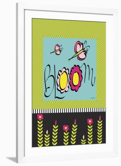 Bloom Flag-Leslie Wing-Framed Giclee Print