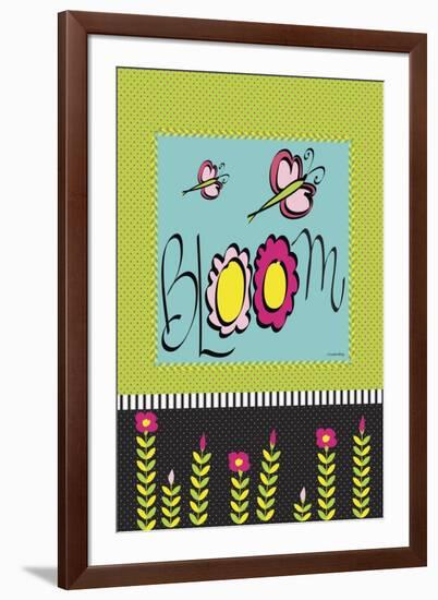 Bloom Flag-Leslie Wing-Framed Giclee Print